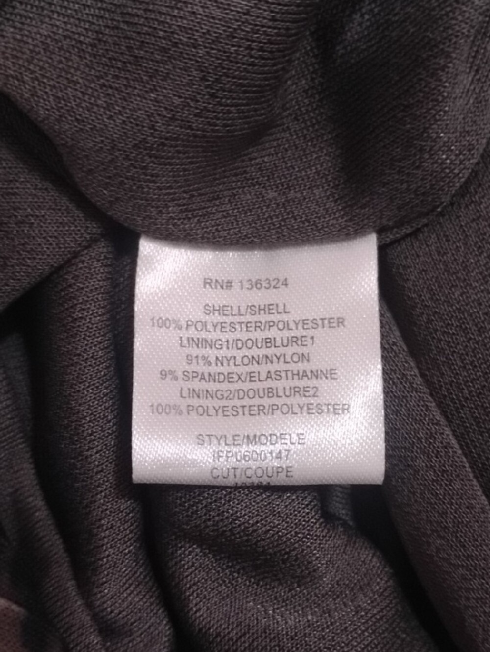 Halston Heritage Moss & Grey Pleated Halter Dress - Picture 8 of 9